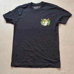 Baseballism Charcoal Tee with Graphic Design